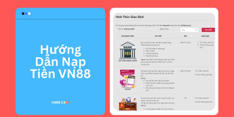 Nạp tiền VN88 thông qua giao dịch thẻ cào điện thoại 